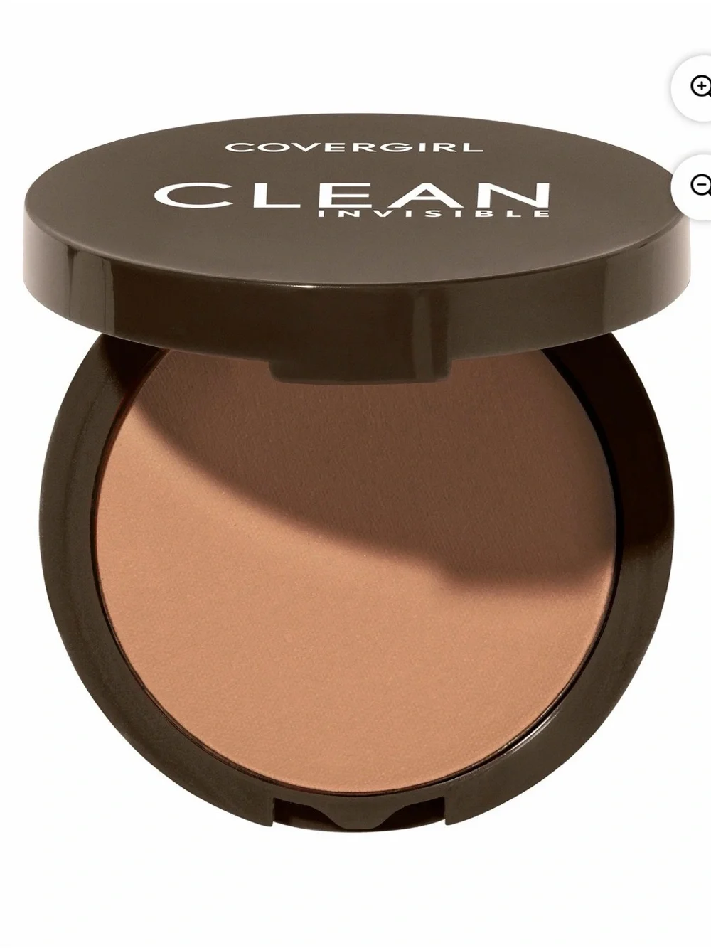NWT COVERGIRL Clean Invisible Pressed Powder Compact - Color 155 Soft Honey - Picture 3 of 7